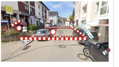 Vollsperrung Greinwaldstraße 3 in Tutzing von 10.07.2025 bis zum 16.07.2025 1